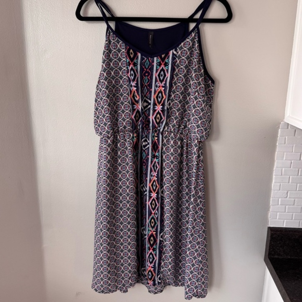 EUC, Massini Spaghetti strapped Dress, Size M